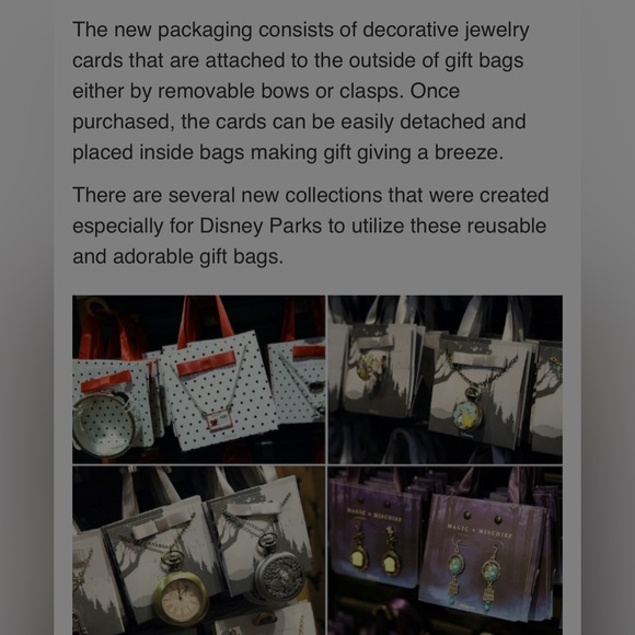 Disney Kingdom Castle Beauty & The Beast Pocket Watch with a Mini Disney Bag - Picture 7 of 8